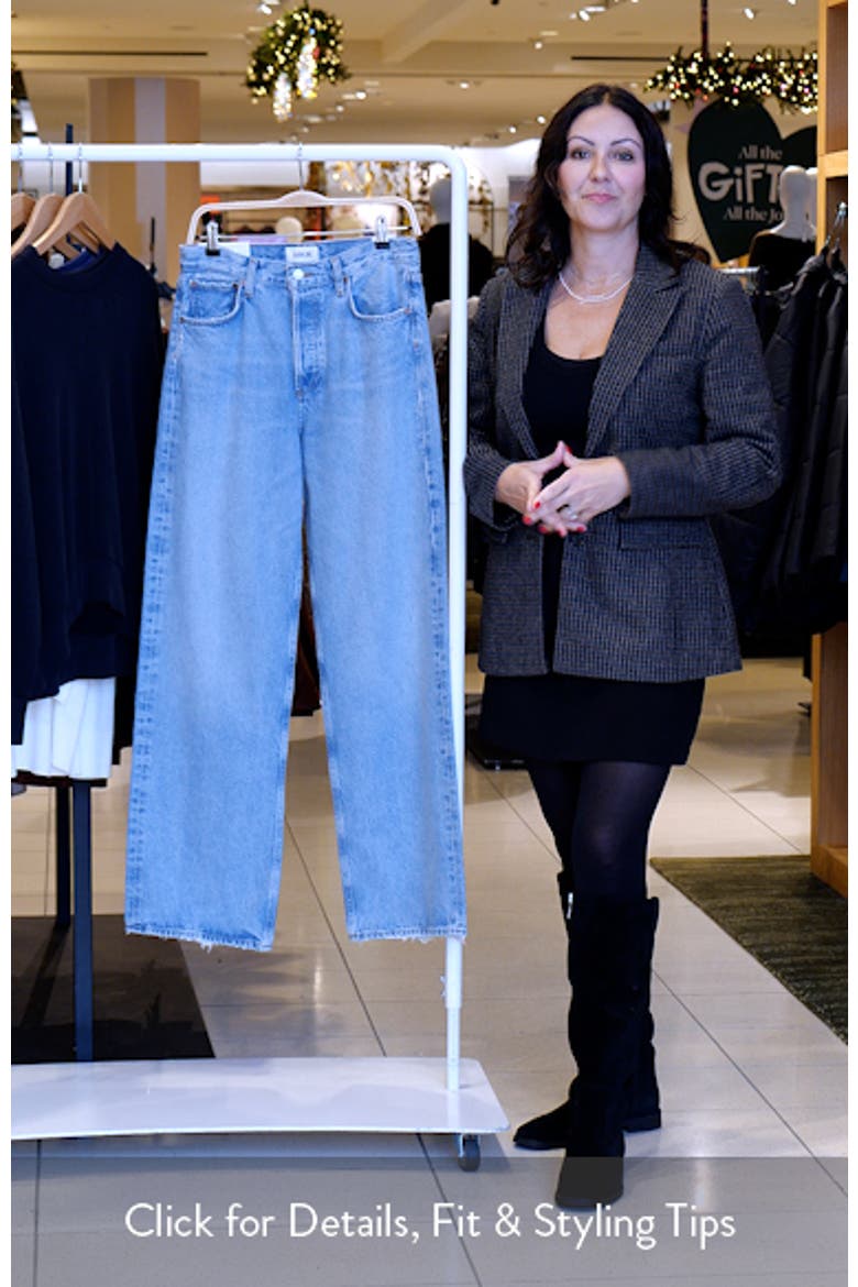 Ren High Waist Wide Leg Jeans video