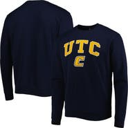 COLOSSEUM Men's Colosseum Navy Tennessee Chattanooga Mocs Arch Over Logo Pullover Sweatshirt