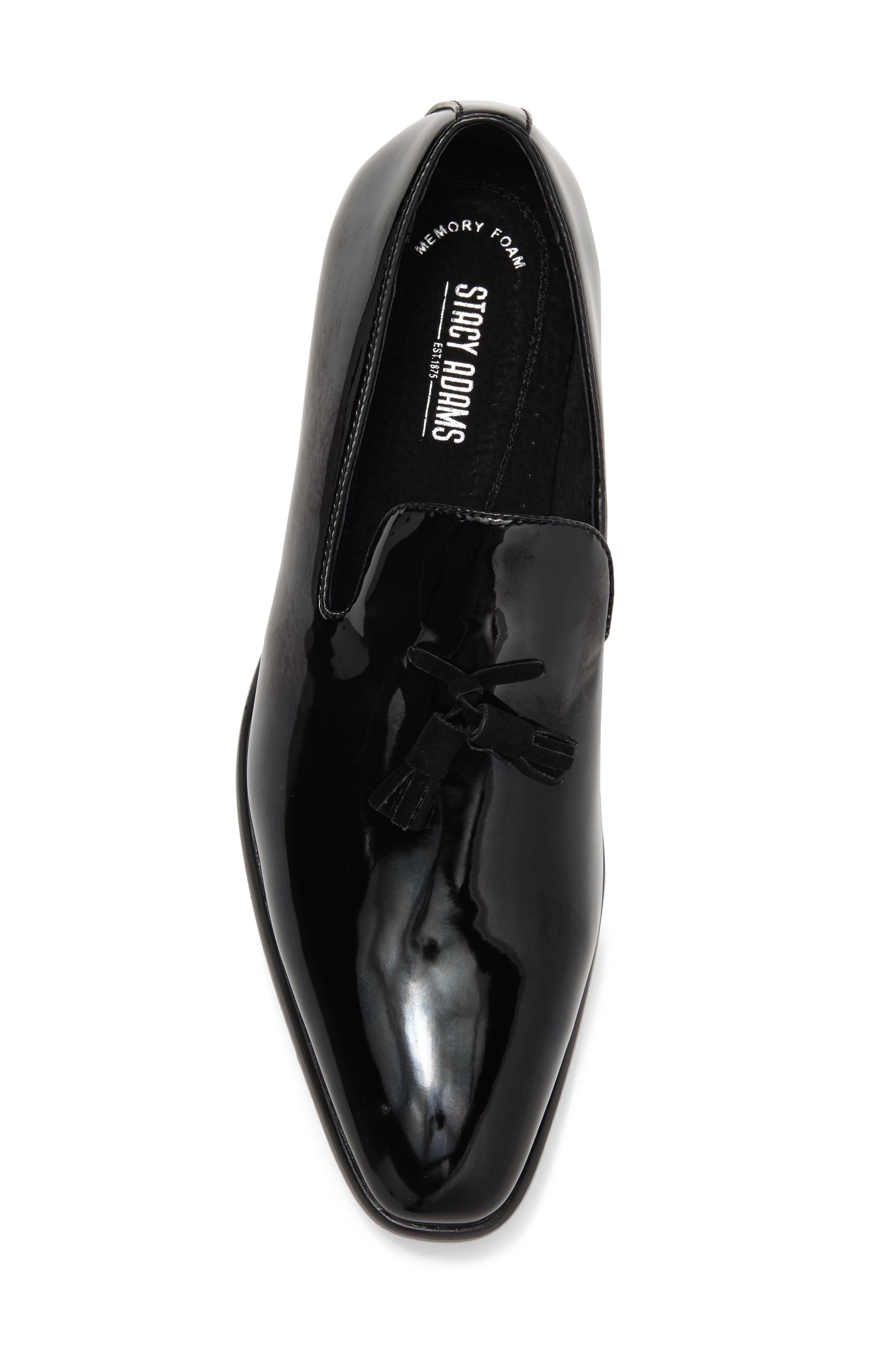 Stacy Adams Phoenix Patent Tassel Loafer, Alternate, color, 