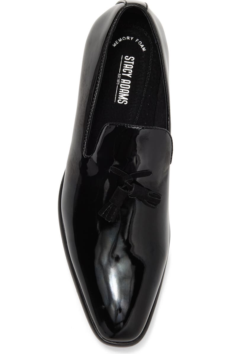 Stacy Adams Phoenix Patent Tassel Loafer, Alternate, color,