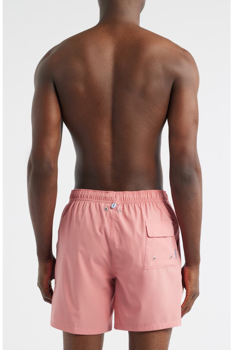 Crown Swim Trunks, Alternate, color, VENETIAN PINK