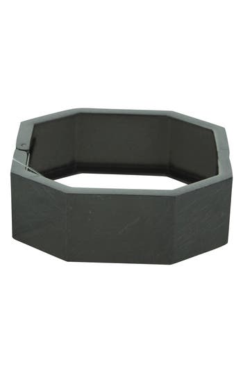 Olivia Welles Hinge Bracelet In Green