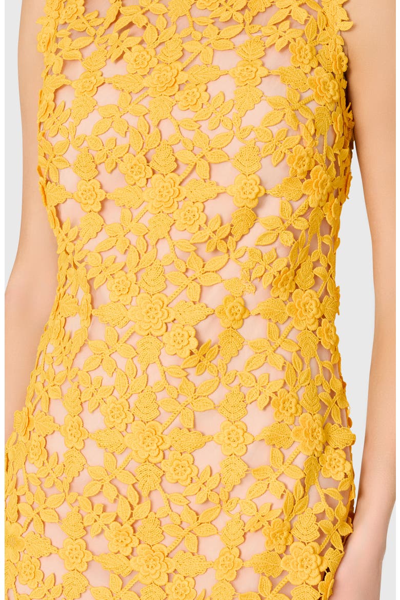 Ivette Lace Minidress, Alternate, color, YELLOW