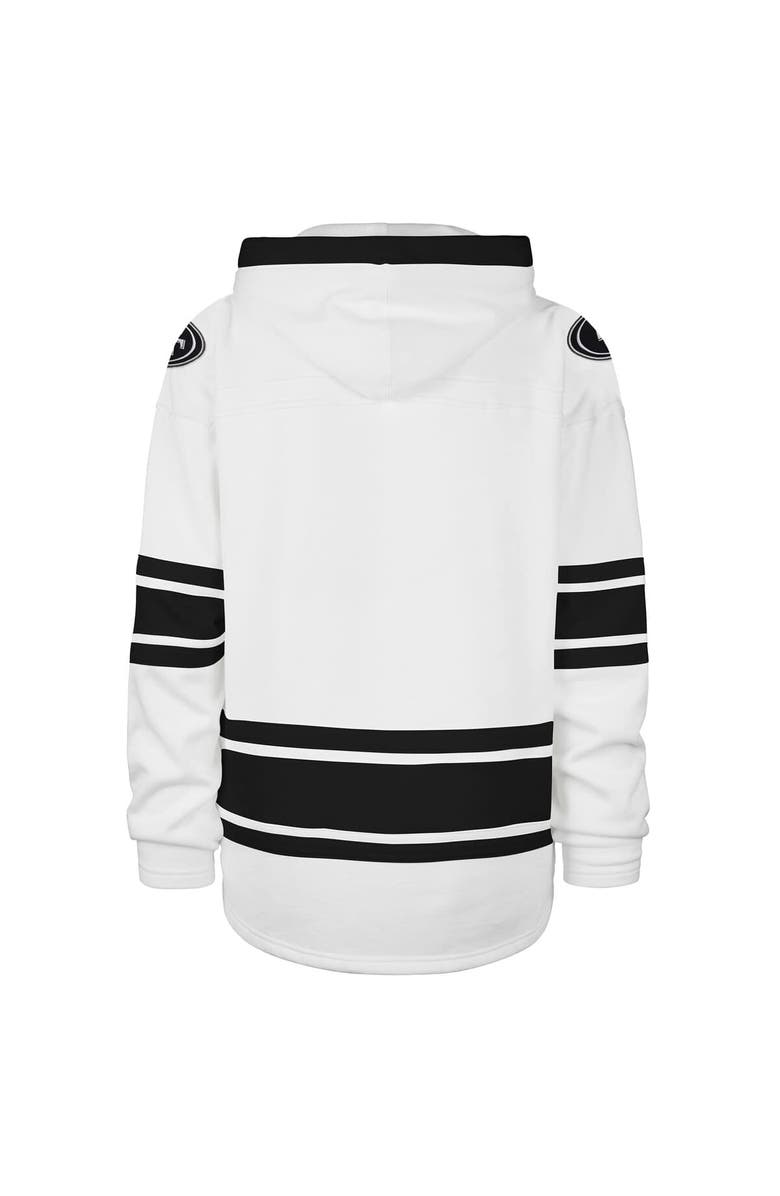 '47 Men's '47  White San Francisco 49ers After Image Superior Lacer with Hood, Alternate, color, White