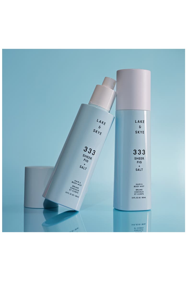 333 Sheer Fig + Salt Hair & Body Mist, Alternate, color, NO COLOR