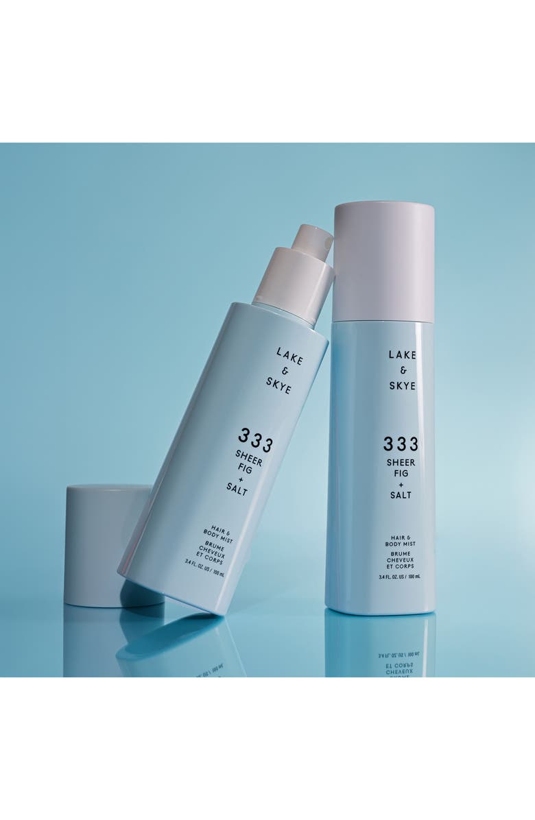 Lake & Skye 333 Sheer Fig + Salt Hair & Body Mist, Alternate, color, 