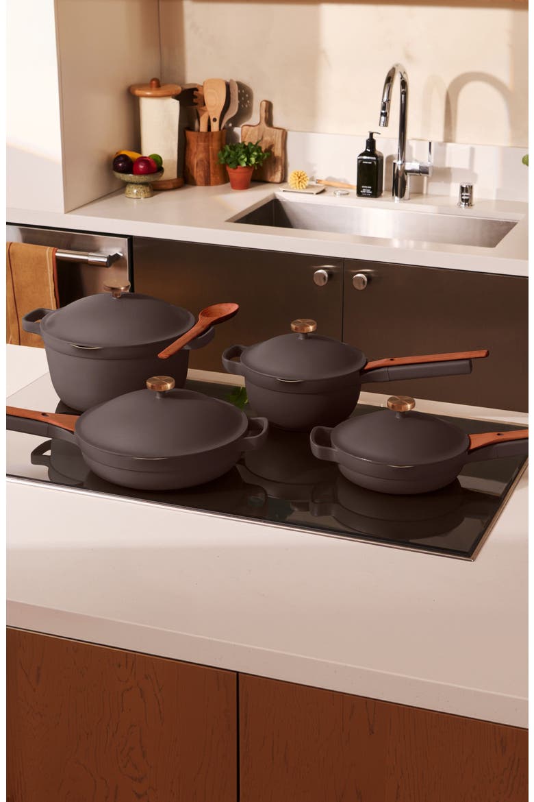 4-Piece Cookware Set, Alternate, color, ESPRESSO