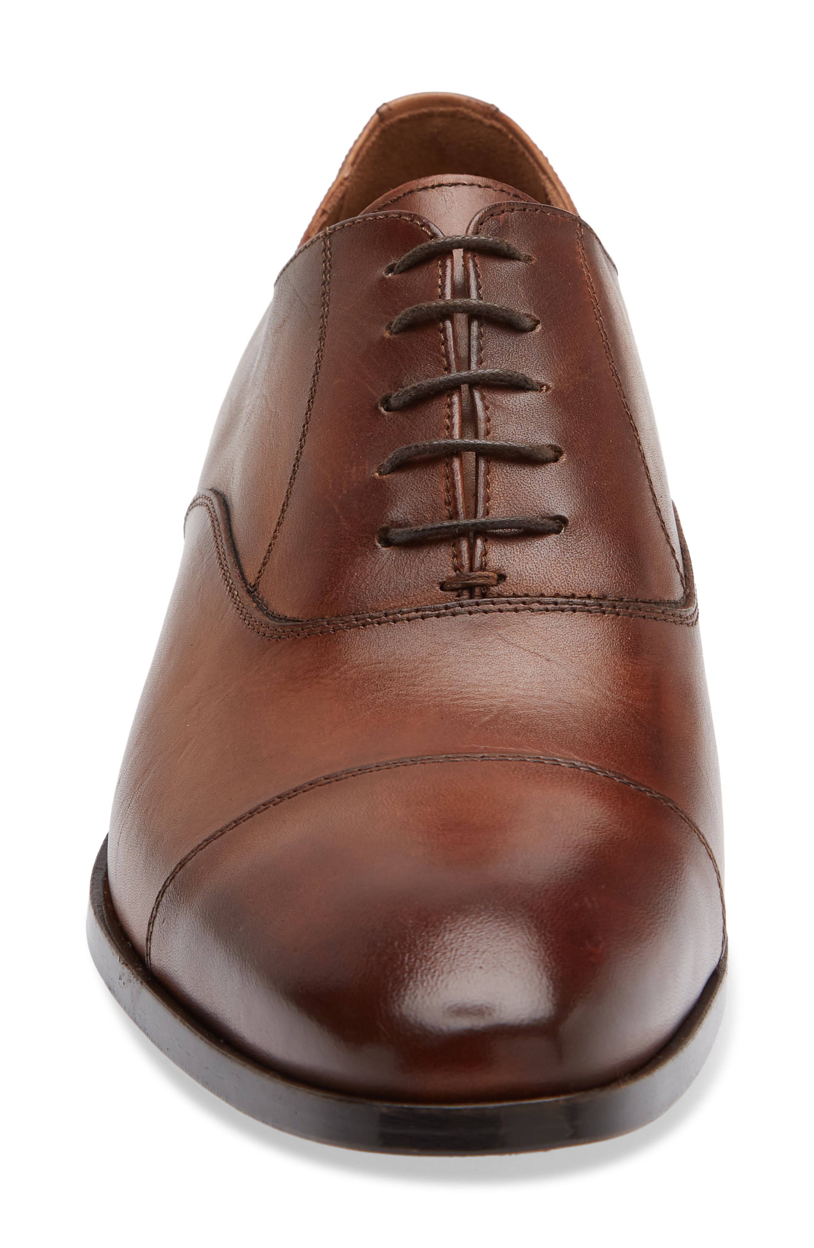 TO BOOT NEW YORK Draper Cap Toe Oxford, Alternate, color, Crust Paolo Cuoio