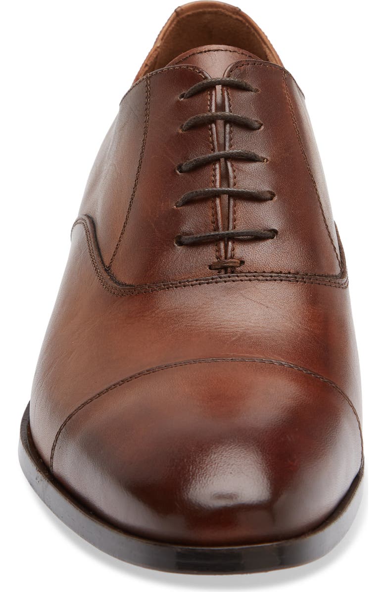 TO BOOT NEW YORK Draper Cap Toe Oxford, Alternate, color, Crust Paolo Cuoio