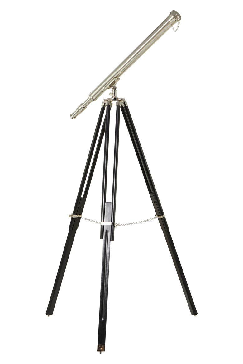 Silvertone Metal Telescope, Alternate, color, SILVER