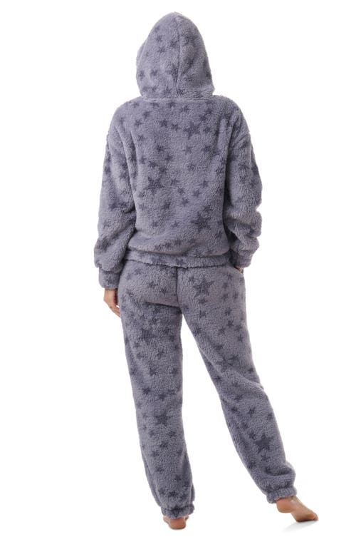 Splendid High Pile Fleece Pajamas In Star Toss