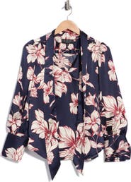 Laundry by Shelli Segal Tie Neck Top