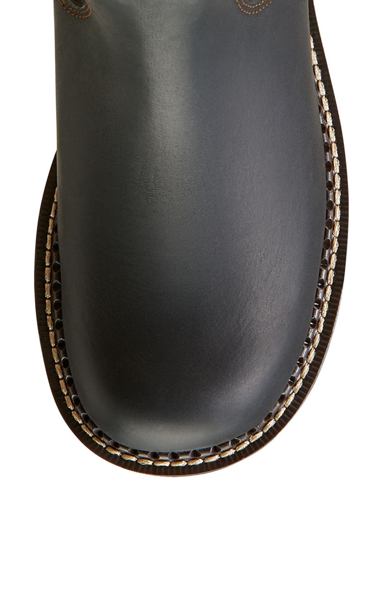 Ariat Lug Sole Chelsea Boot, Alternate, color, Black Deertan