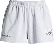 Sporty & Rich Dodgers Serif Disco Graphic Sweat Shorts