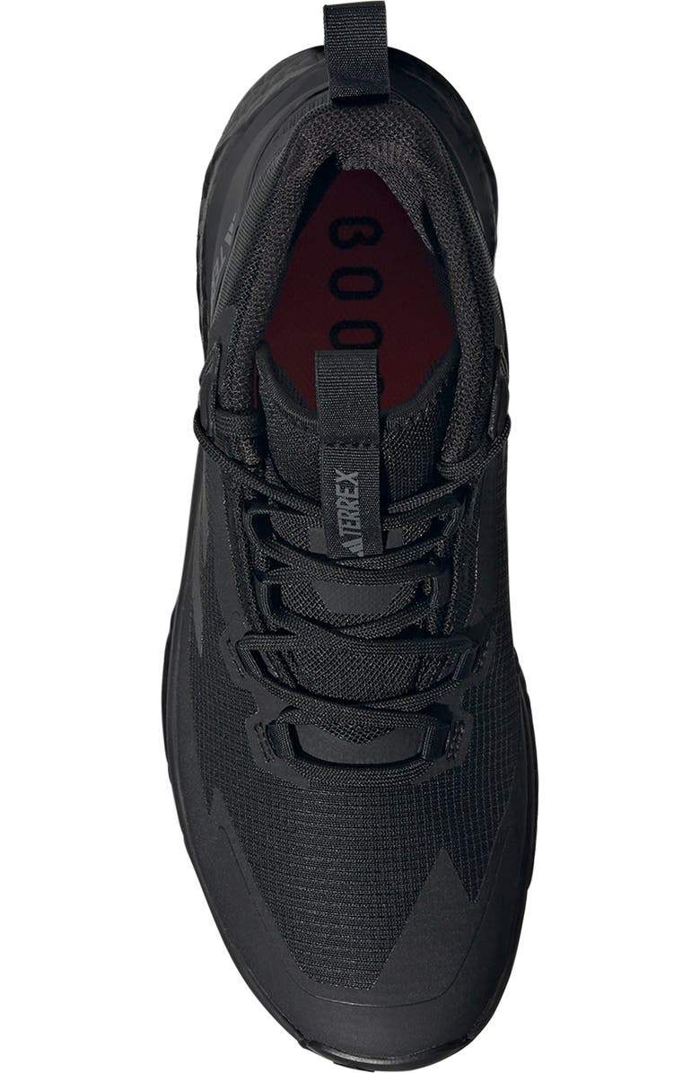 adidas Terrex Free Hiker 2.0 Mid Waterproof Gore-Tex<sup>®</sup> Hiking Shoe, Alternate, color, Black/ Black/ Grey