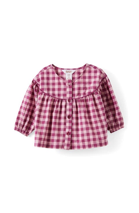 Baby Woven Long Sleeve Top