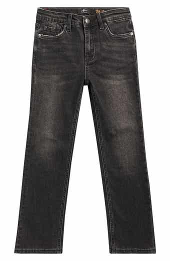 7 For All Mankind Kids' Stretch Straight Leg Jeans
