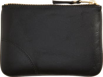 【関税&送料込】Comme Des Garcons Wallet Small Zipper Pouch Comme Des Garçons Wallet extra-small Zipped Pouch | Black