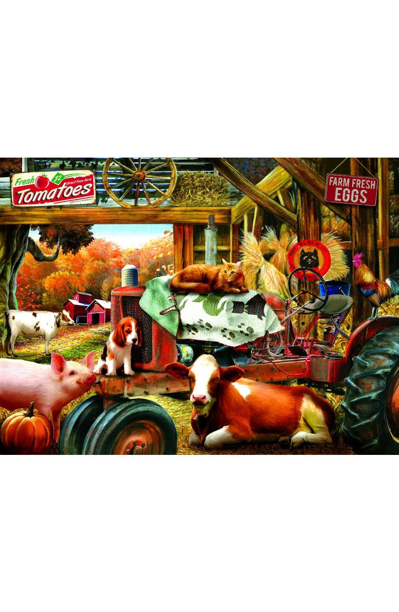 Sunsout Barnhouse Meeting 1000 piece Jigsaw Puzzle for Adults, Alternate, color, Multicolor