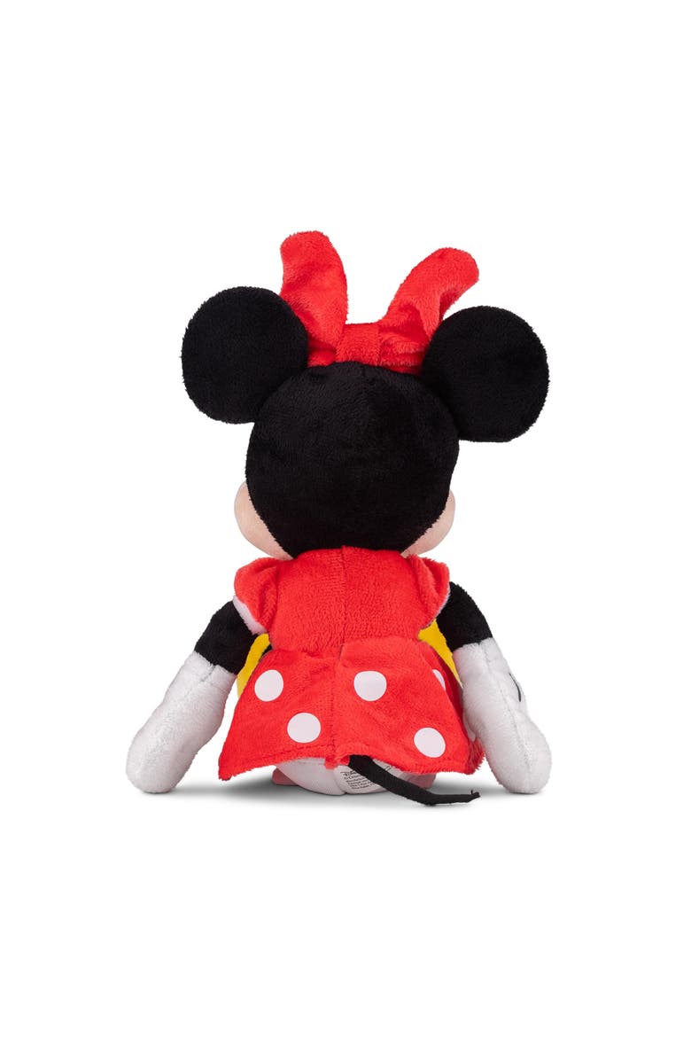 Toynk Disney Minnie Mouse 11 inch Child Plush Toy Stuffed Character Doll, Alternate, color, Red
