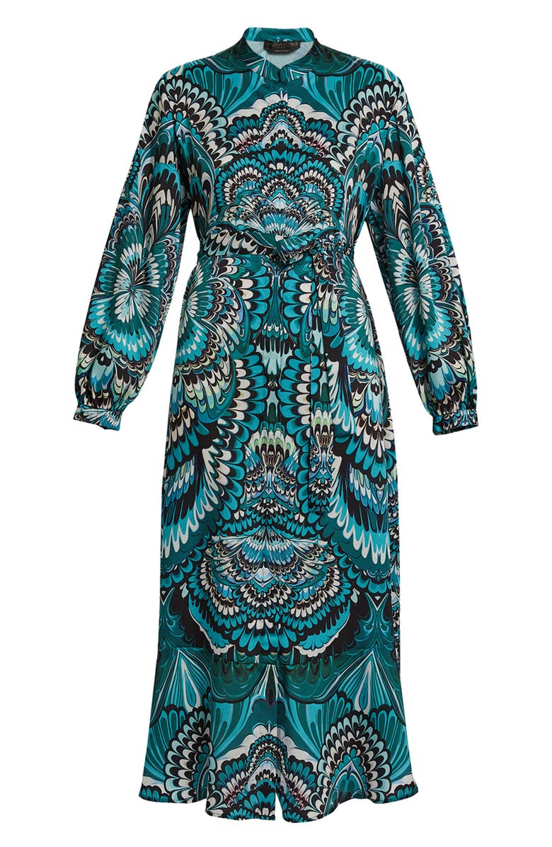 Marina Rinaldi Chemisier Long Sleeve Shirtdress, Alternate, color,