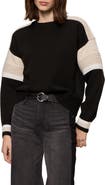 Sanctuary Sporty Stripe Crewneck Sweater