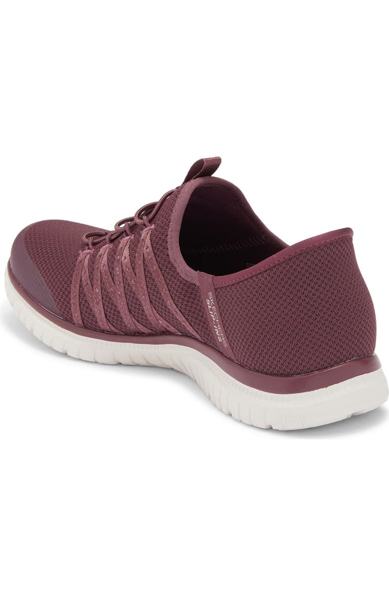 SKECHERS Slip-Ins<sup>®</sup> Virtue Sneaker, Alternate, color, Wine