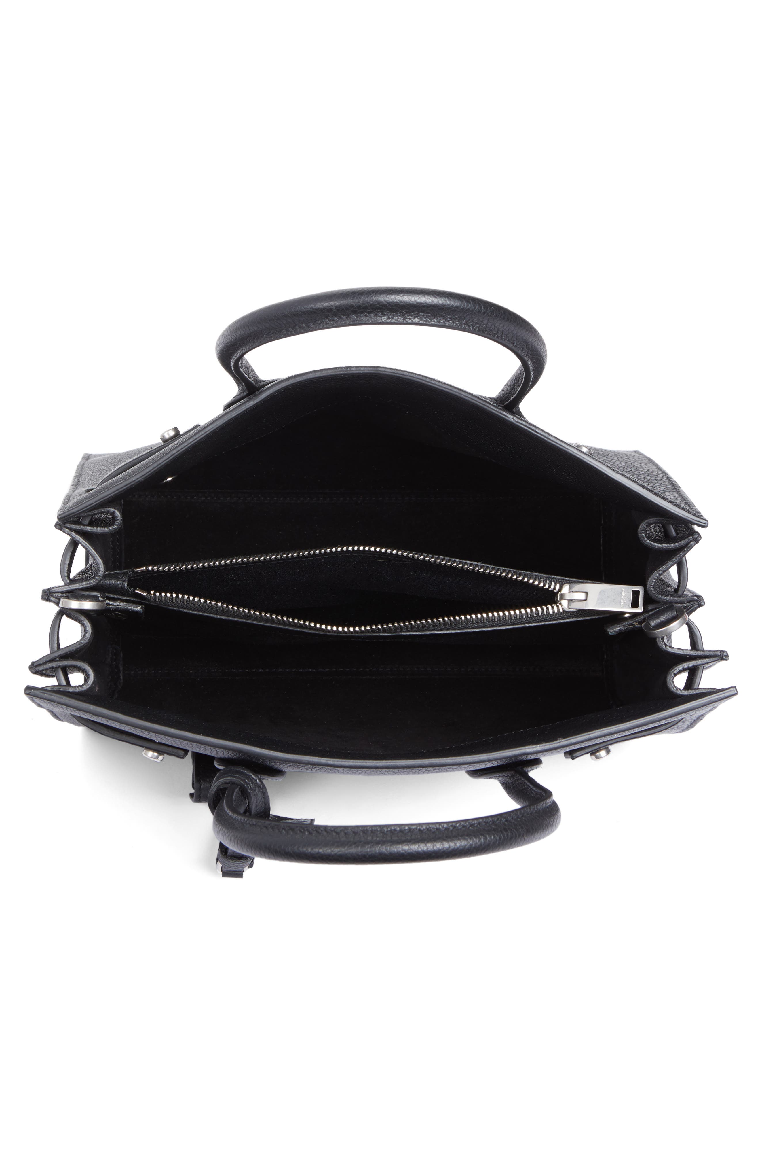 Saint Laurent Baby Sac de Jour Leather Tote, Alternate, color, 