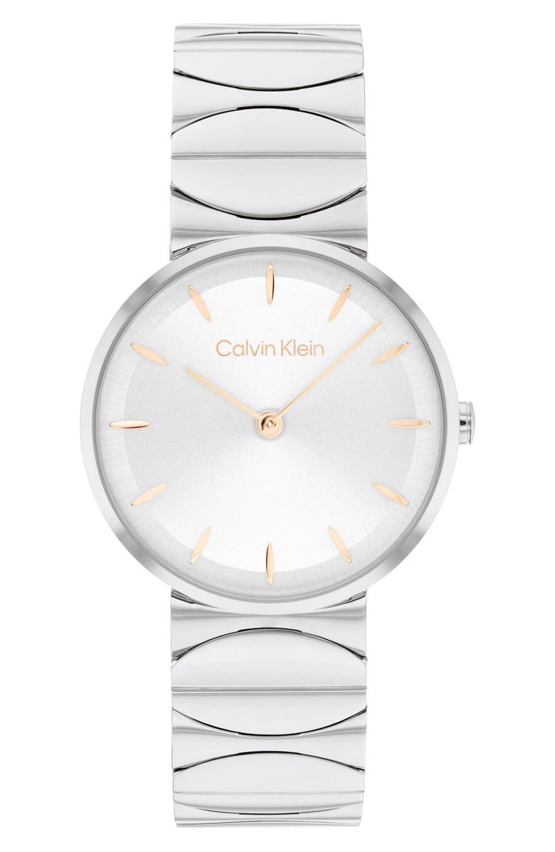 Calvin Klein Enchant Watch, 30mm, Main, color, Silver