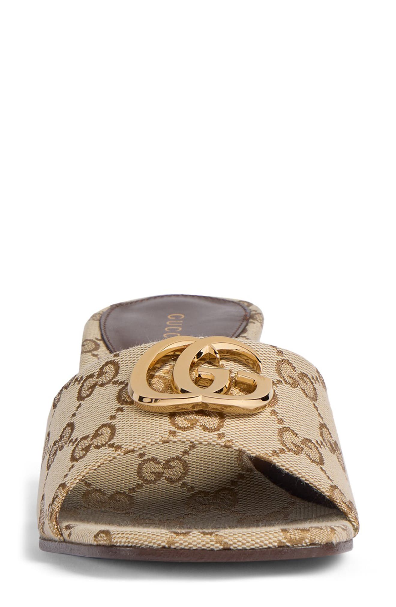 Interlocking-G Slide Sandal, Alternate, color, ROPE BEIGE