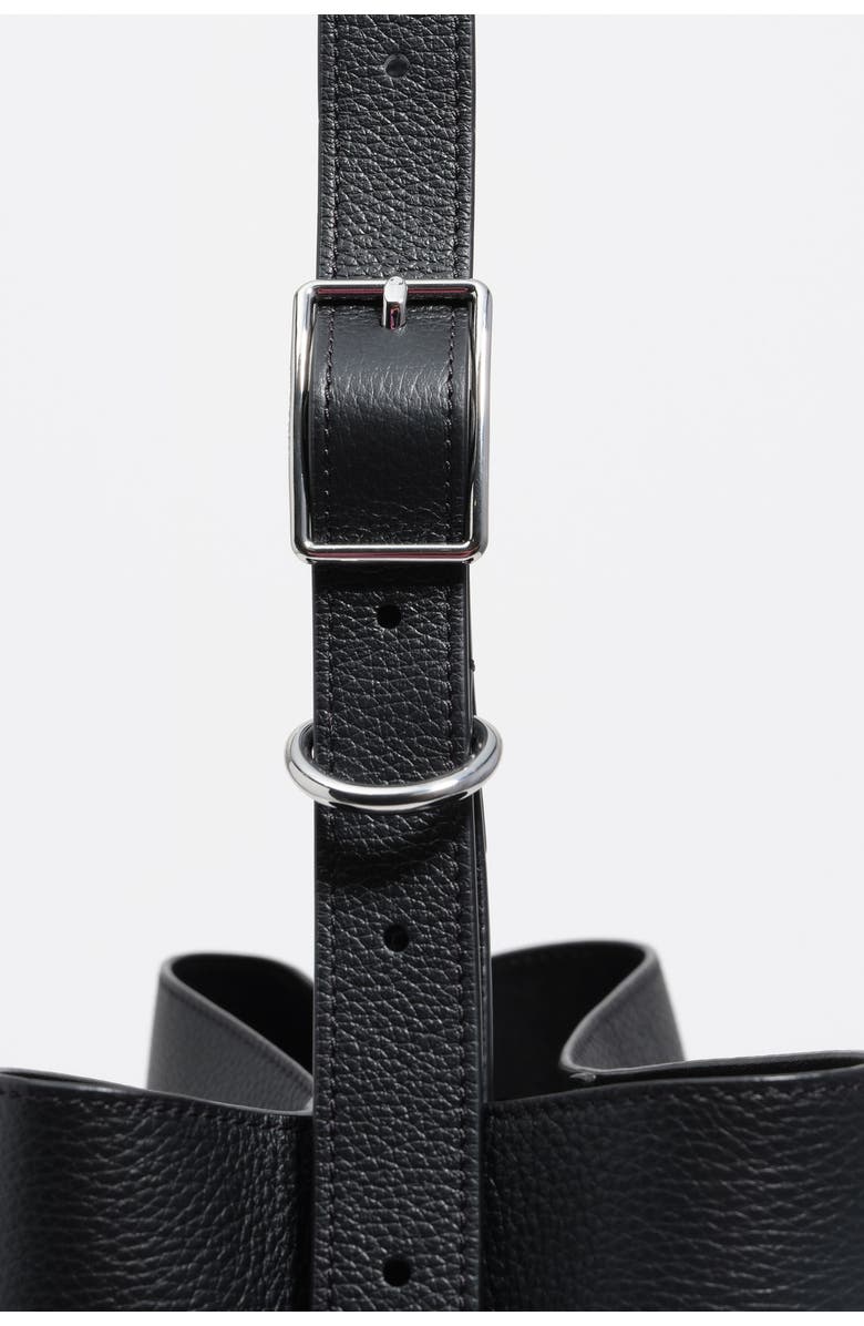 Bimba y Lola High Leather Carlino Bag, Alternate, color, Black