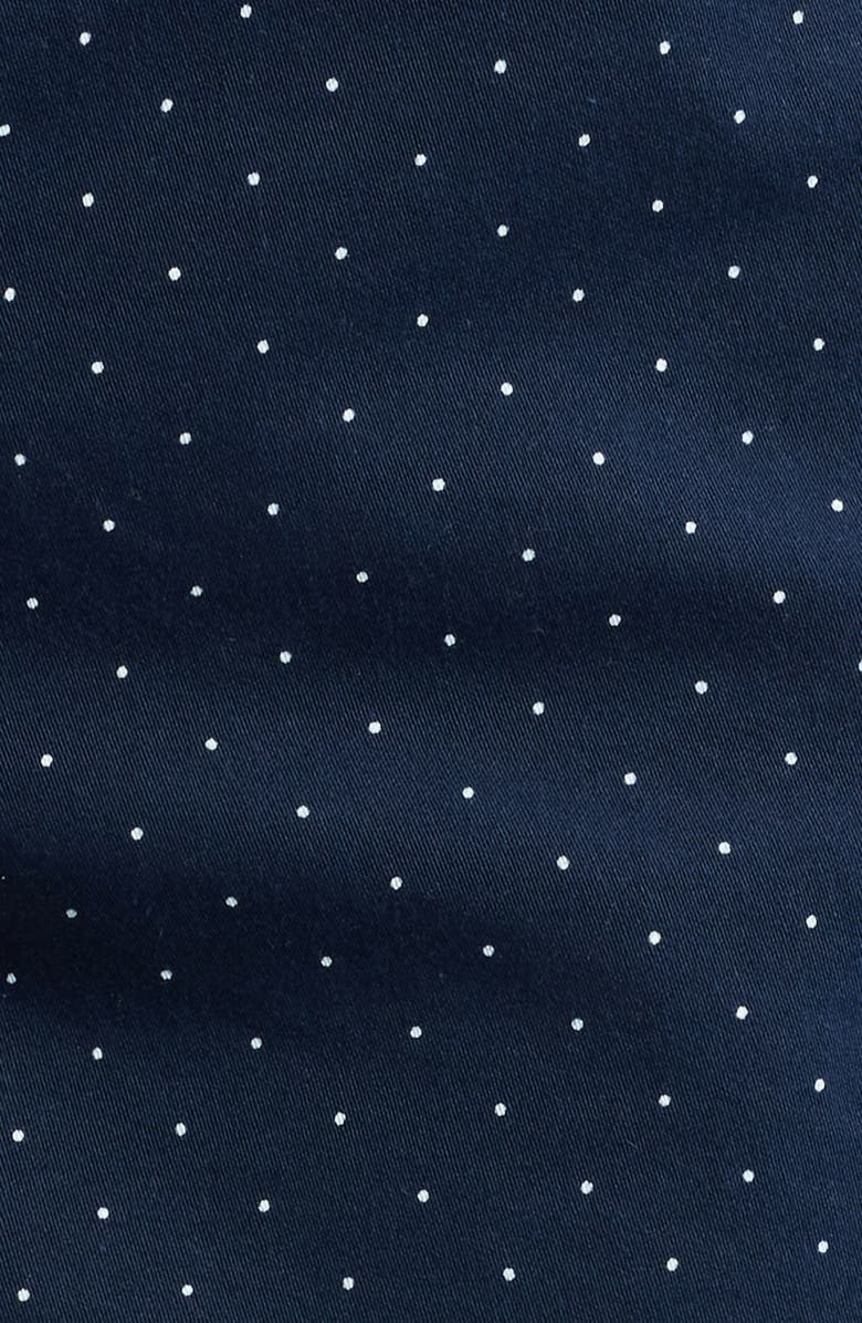Wit & Wisdom Pin Dot Skyrise Shorts, Alternate, color, Navy