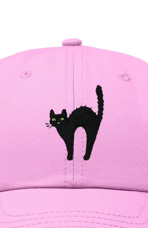 DALIX DALIX BLACK CAT EMBROIDERED CASUAL HAT 