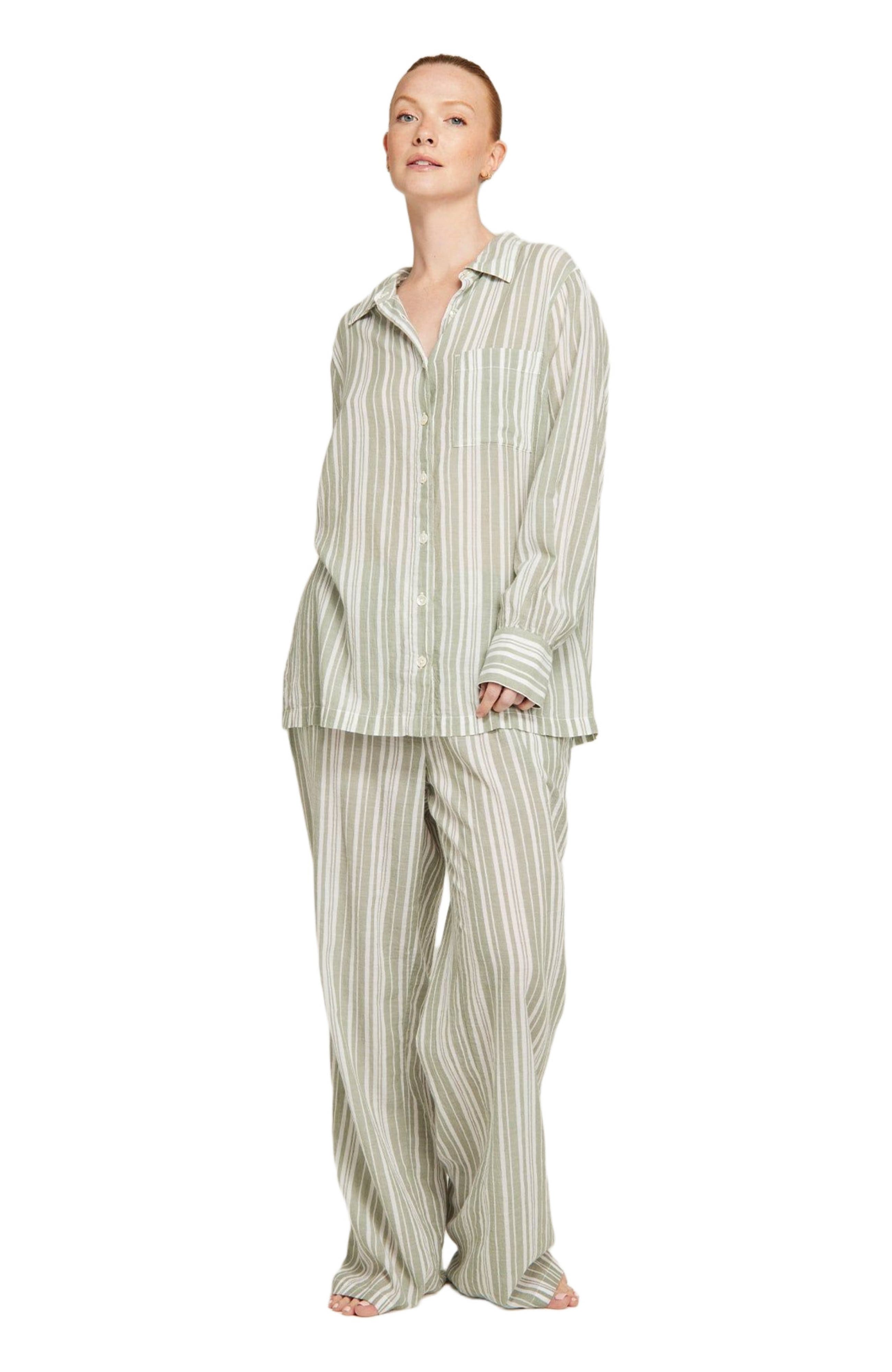 selected Sage Stripe