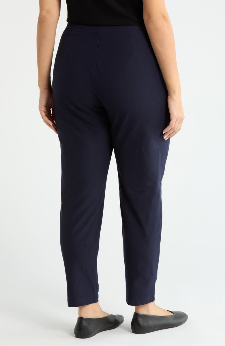 Eileen Fisher Slim Ankle Pants, Alternate, color, Ink