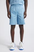 Versace Greca Stripe Jacquard Shorts