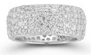 GLAZE JEWELRY Pavé Cubic Zirconia Band Ring