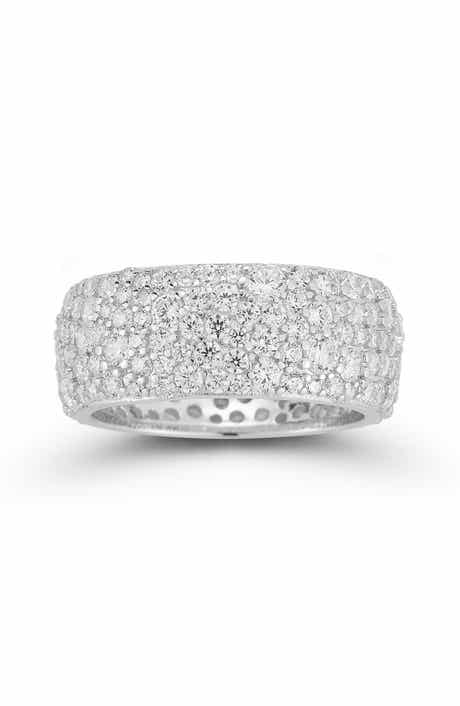 GLAZE JEWELRY Pavé Cubic Zirconia Band Ring