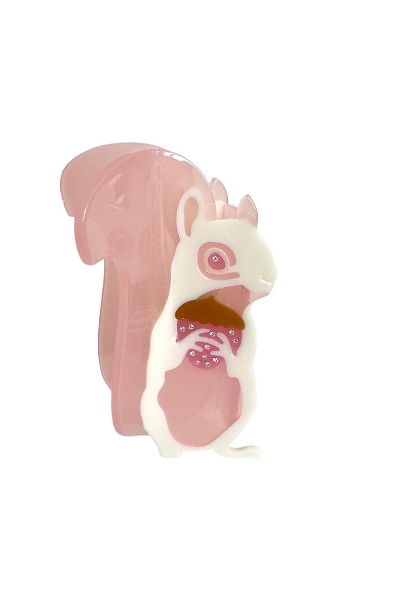 Centinelle Albino Squirrel Hair Claw, Main, color,