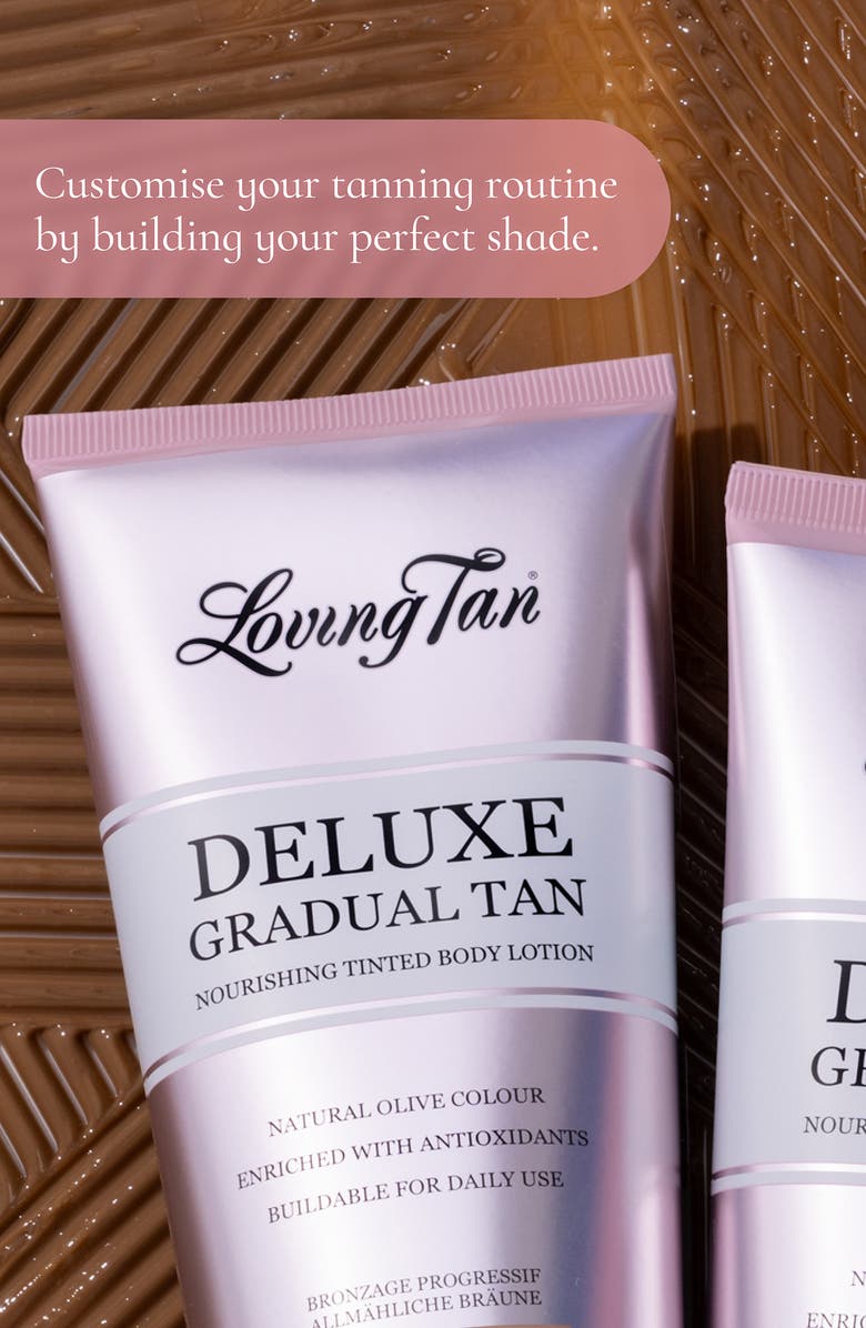 Loving Tan Deluxe Gradual Tan Nourishing Tinted Body Lotion, Alternate, color, Dark