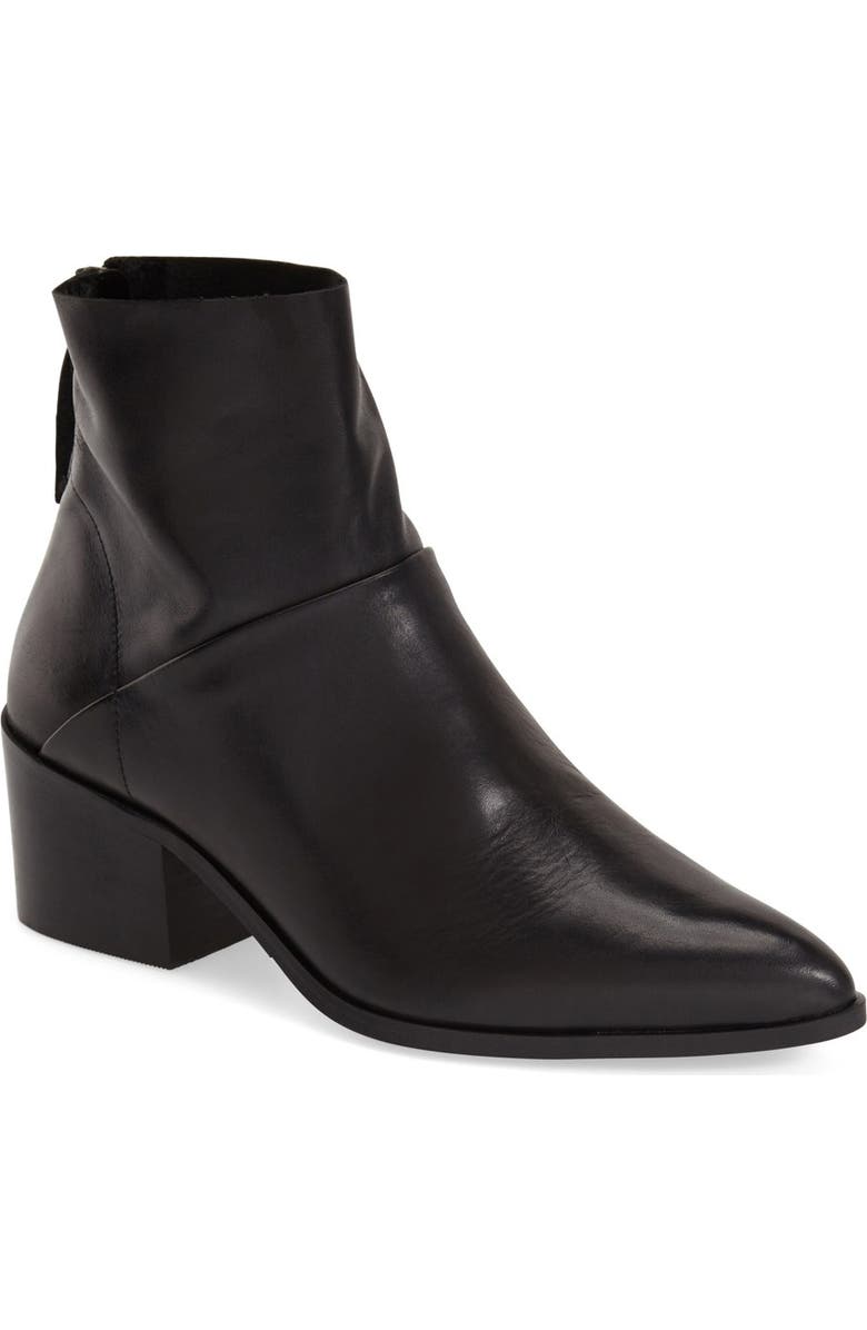 Topshop 'Midnight' Pointy Toe Boot, Main, color,