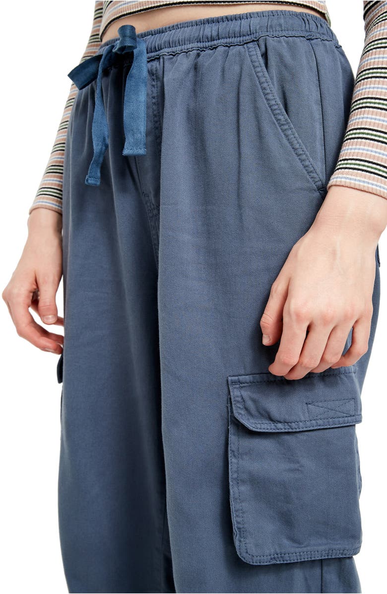 BDG Urban Outfitters Raff Elastic Cuff Cotton Cargo Pants, Alternate, color,