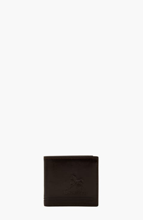 Gentleman Trifold Slim Leather Wallet 554