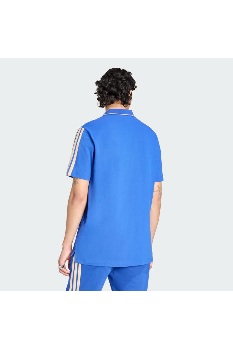 Men's adidas  Blue Italy National Team FIFA x World Cup Alphaskin Polo, Alternate, color, Blue