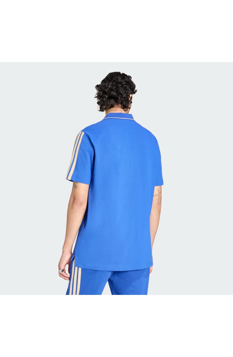 adidas Men's adidas  Blue Italy National Team FIFA x World Cup Alphaskin Polo, Alternate, color, Blue