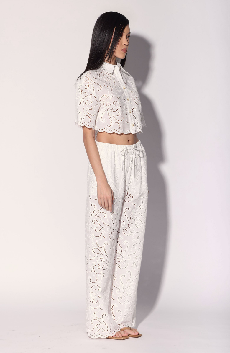 Walter Baker Cindy Top, Alternate, color, White Eyelet