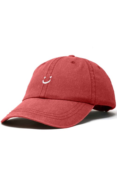 DALIX DALIX LIL SMILE EMBROIDERED CASUAL HAT 