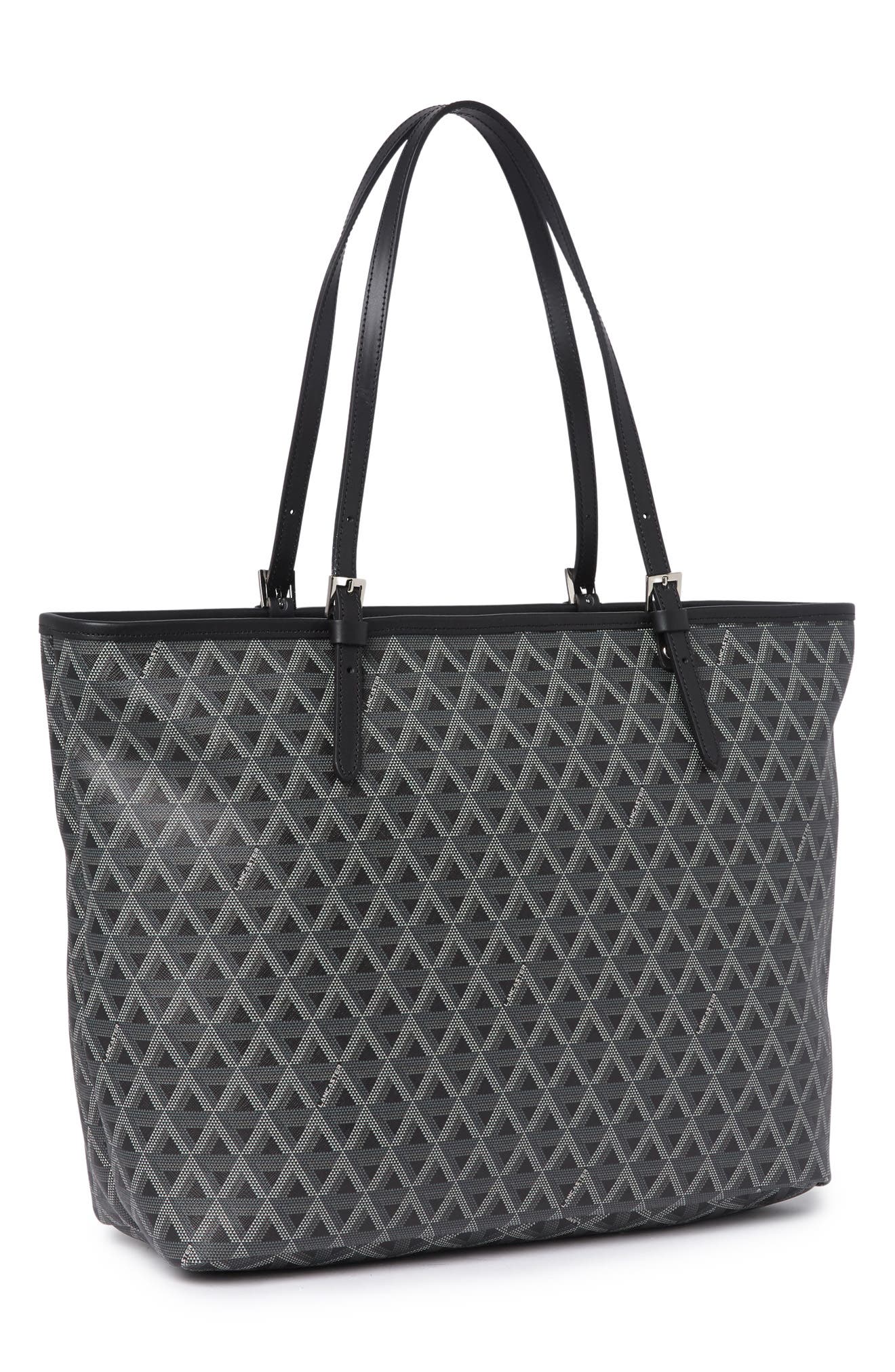LANCASTER PARIS Ikon Medium/Large Print Tote Bag, Alternate, color, 