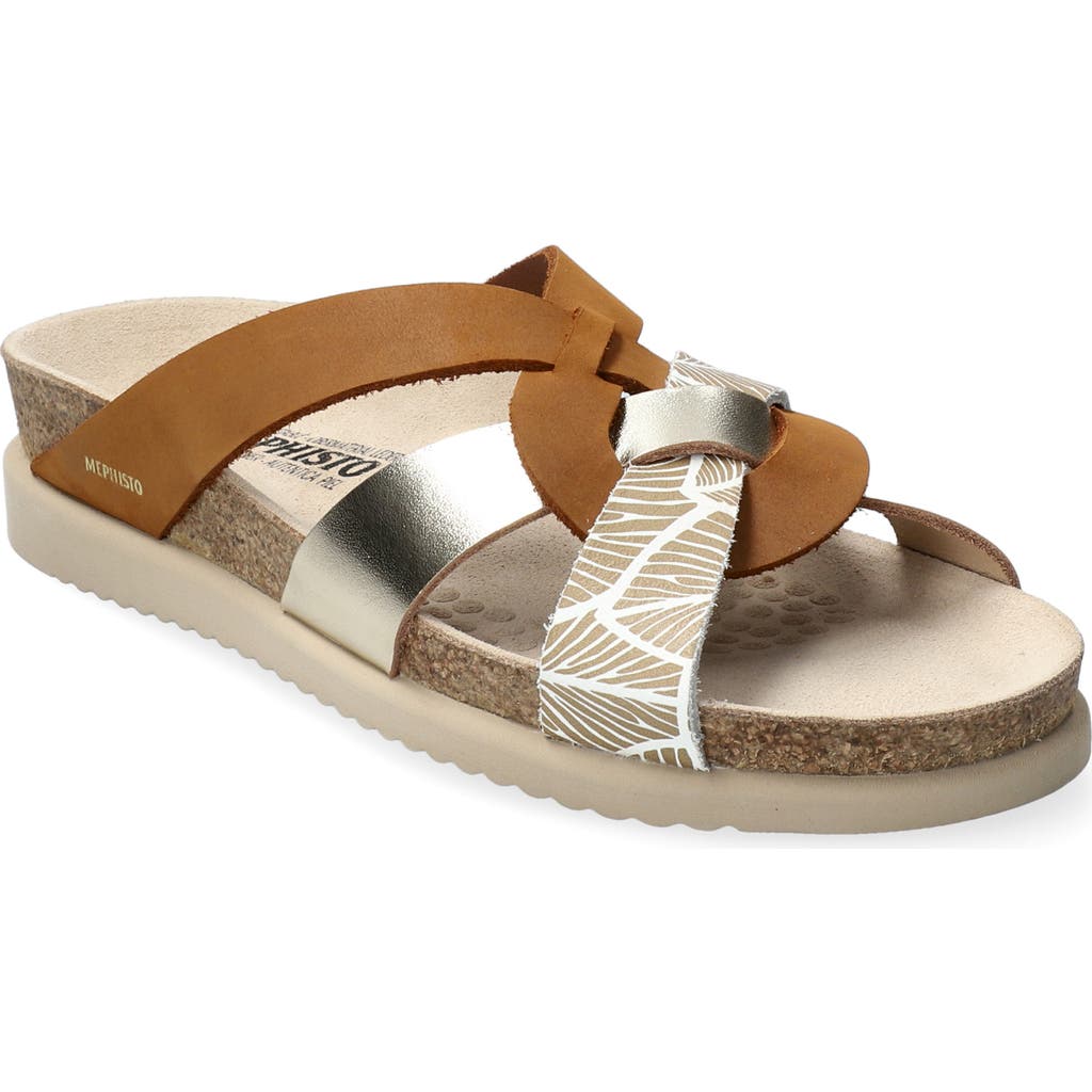 Mephisto Halix Sandal In Camel Panama