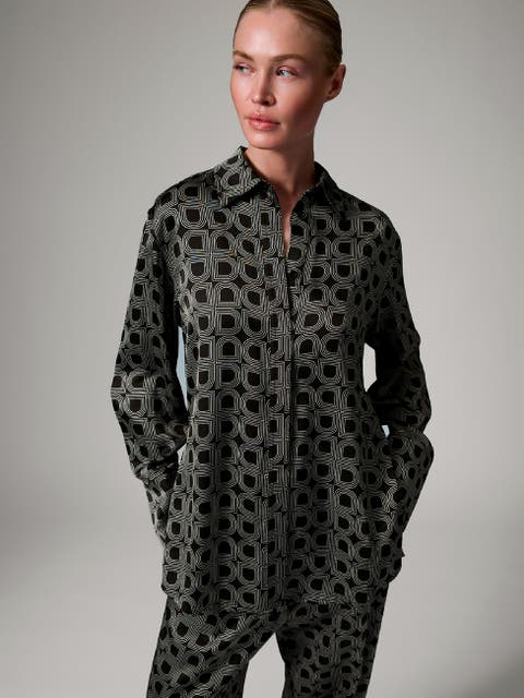 Plymo Printed Long Sleeve Shirt